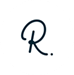 R Logo WHITE